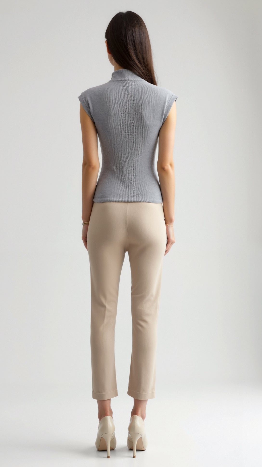 Cvetka - Elegantna Majica brez Rokavov