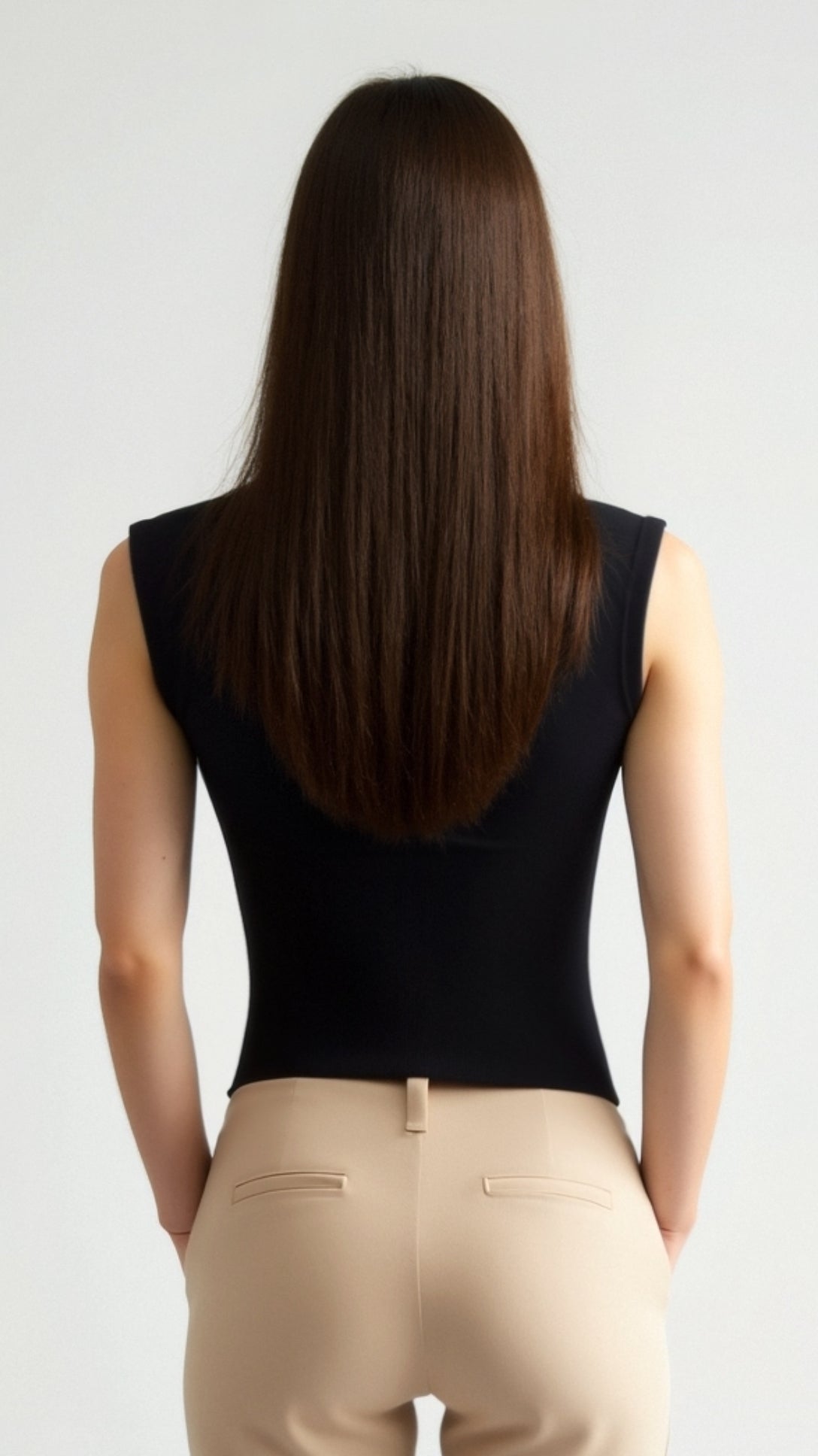 Cvetka - Elegantna Majica brez Rokavov