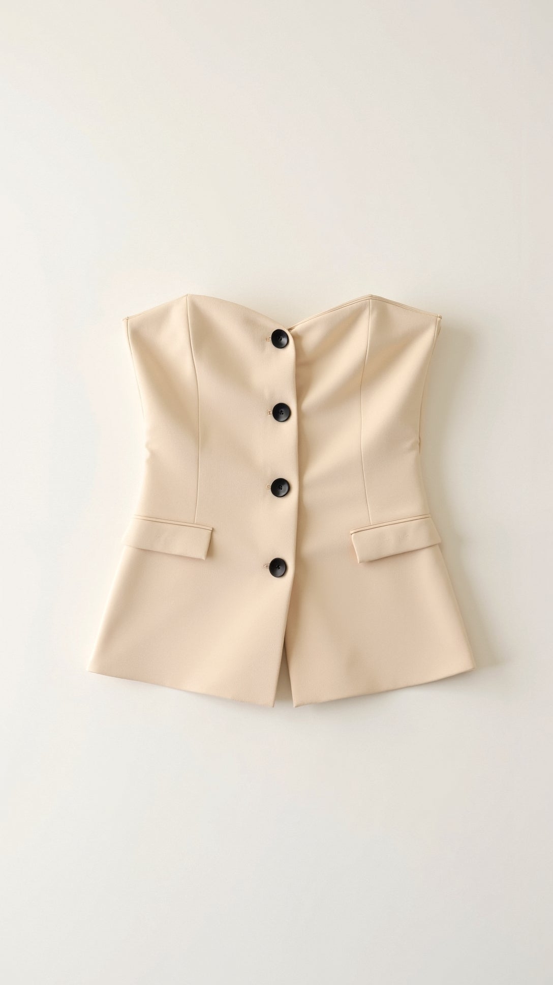 Manca - Poslovni Top s Srčastim Izrezom